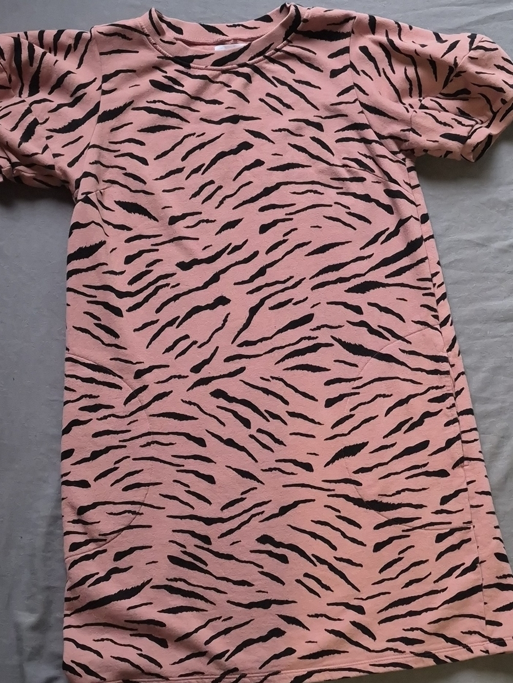 Velvet by Graham & Spencer Pink and Black Tiger Print Top